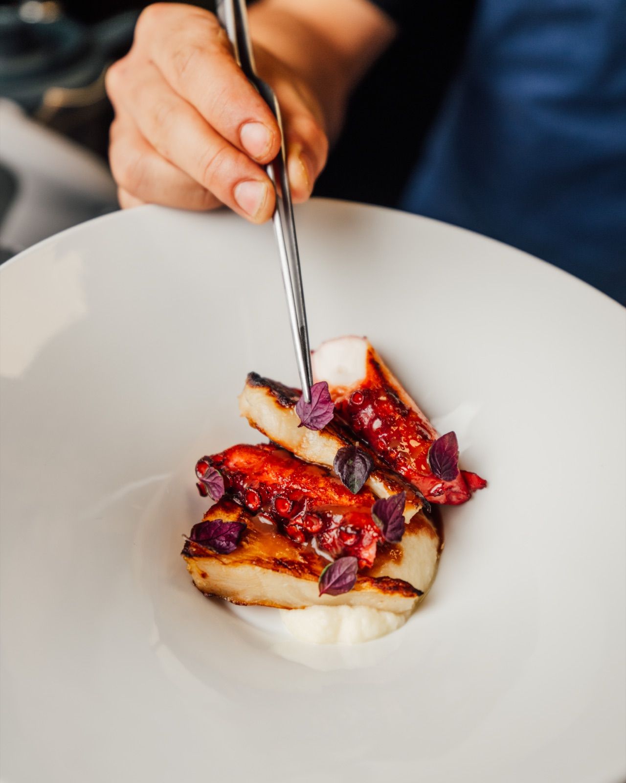 Production agencefood — plat signature restaurant