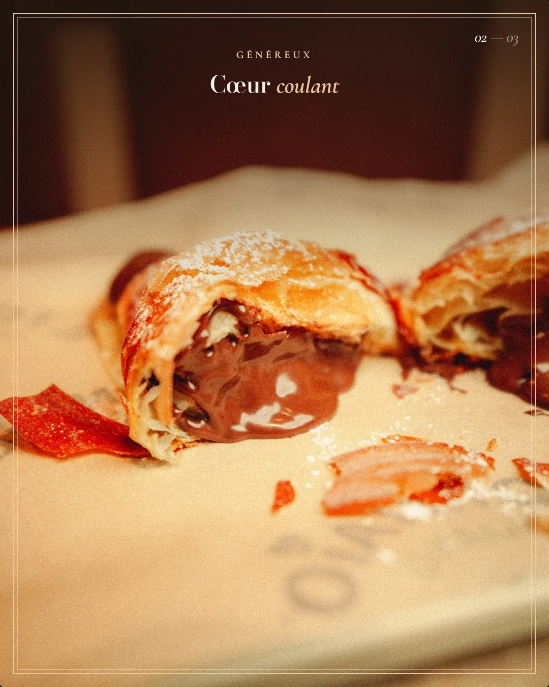 Carrousel Il Fornaio : Le croissant au chocolat, image 2 sur 3