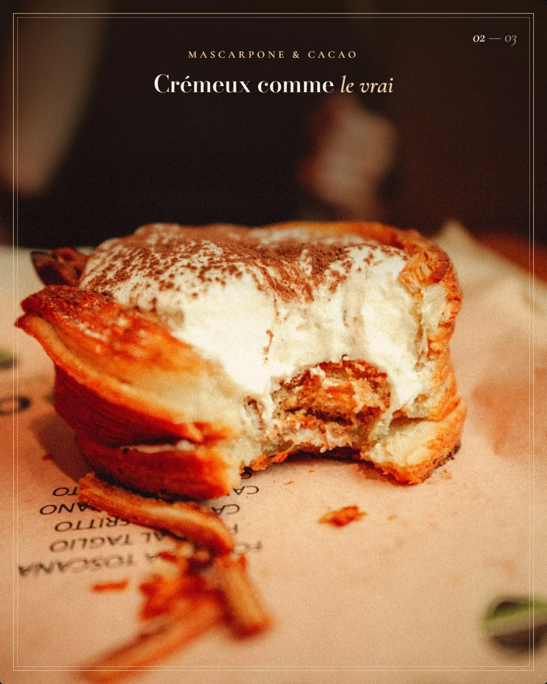 Carrousel Il Fornaio : Le roulé tiramisu, image 2 sur 3