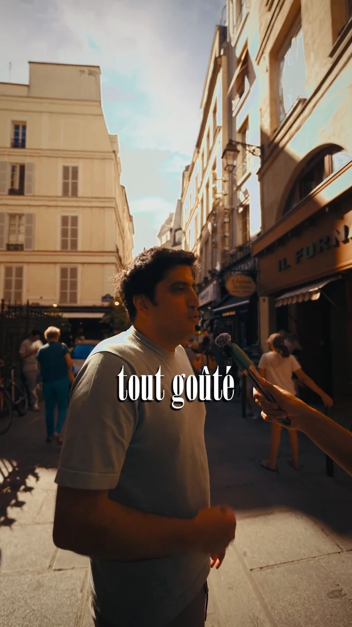 Un acteur découvre les spécialités Il Fornaio